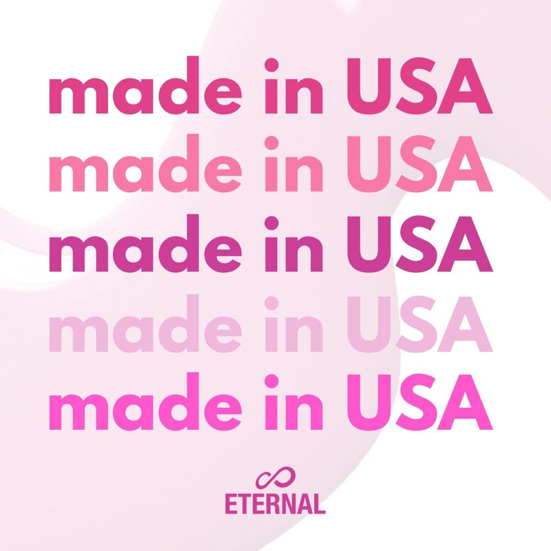 Eternal Pink Nail Polish Set for Women (SO PINK) - Pastel Pink Nail Polish Set for Girls - Long Lasting & Quick Dry Natural Nail Polish Kit for Home DIY Mani Pedi - Made in USA, 13.5mL (Set of 5) - Image 3